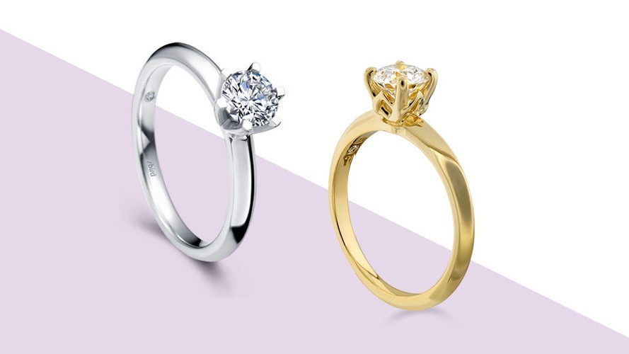 White and ordinary yellow gold: what is the difference, which one is more expensive and better