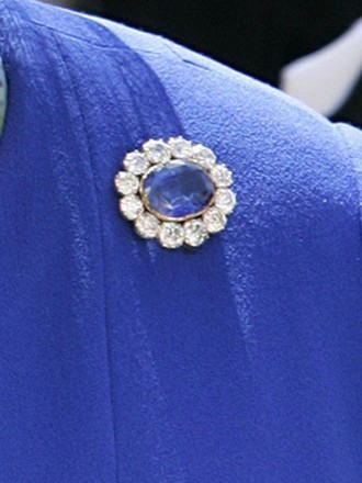 Princess Diana's sapphire engagement ring.