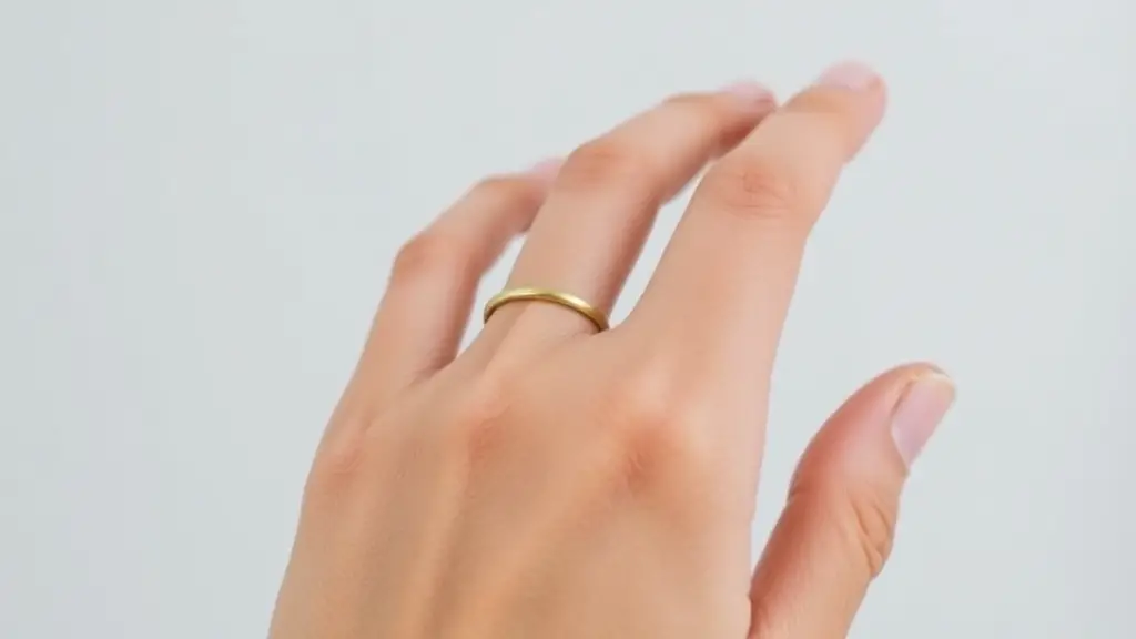 What the ring on the ring finger of the left hand means