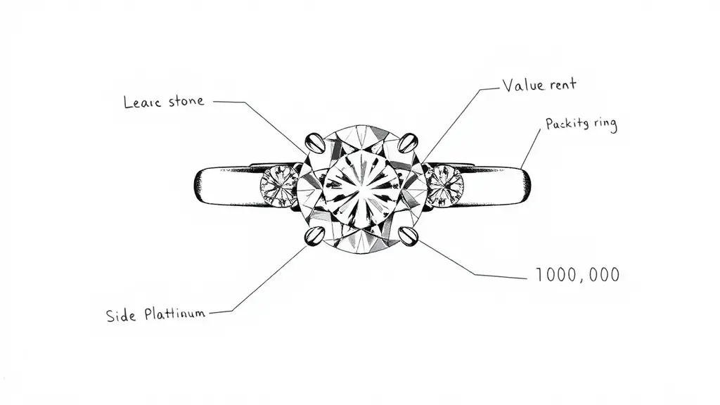 Elizabeth II's engagement ring.